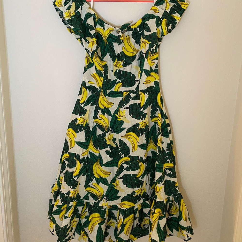 Modcloth Banana Dress